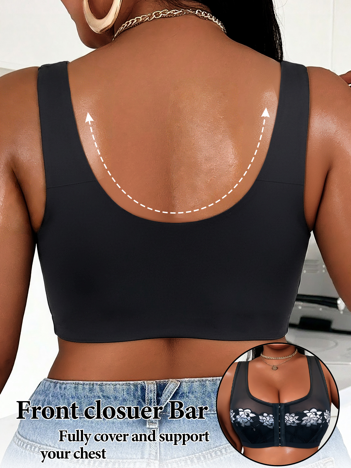 Sutiã push-up feminino, alças  - Push Up Bra Padded avaliação e preço