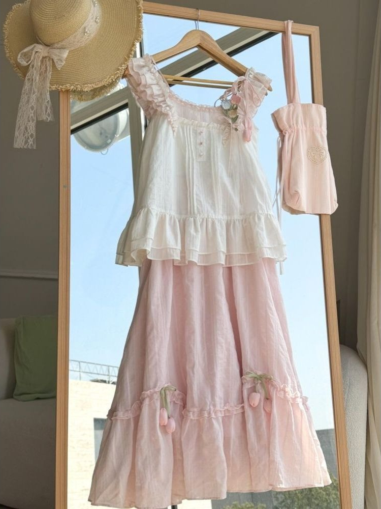 Conjunto Feminino Doce e Kawai - Cami Top Lace avaliação e preço