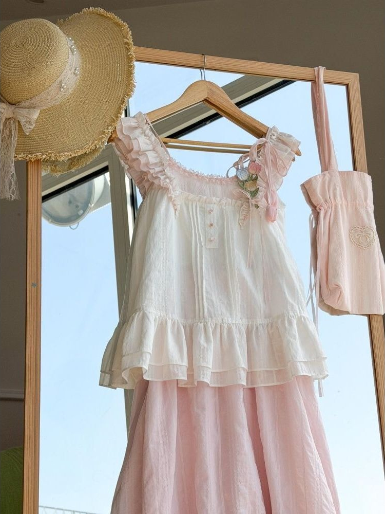 Conjunto Feminino Doce e Kawai - Cami Top Lace avaliação e preço