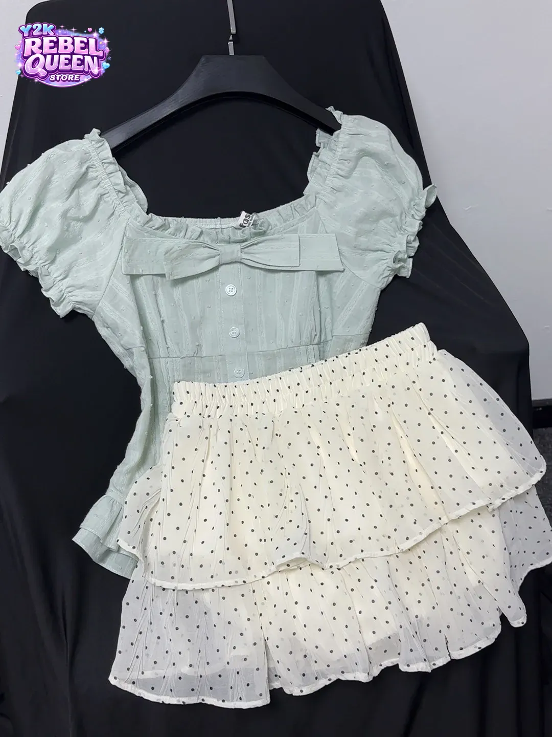 Conjunto de 2 Peças Harajuku J - Cami Top Lace avaliação e preço