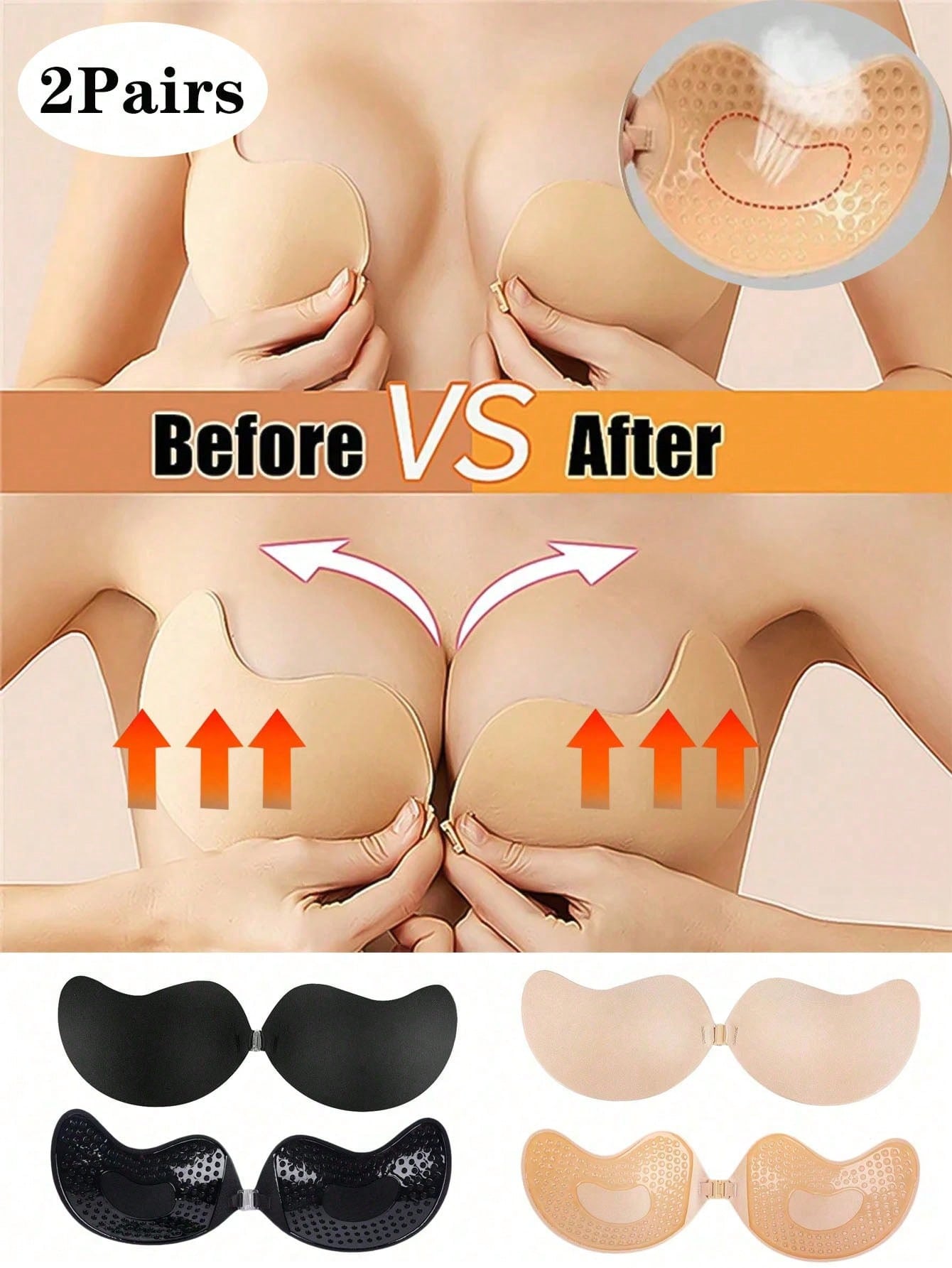 Conjunto com 2 Almofadas Adesi - Push Up Bra Padded avaliação e preço