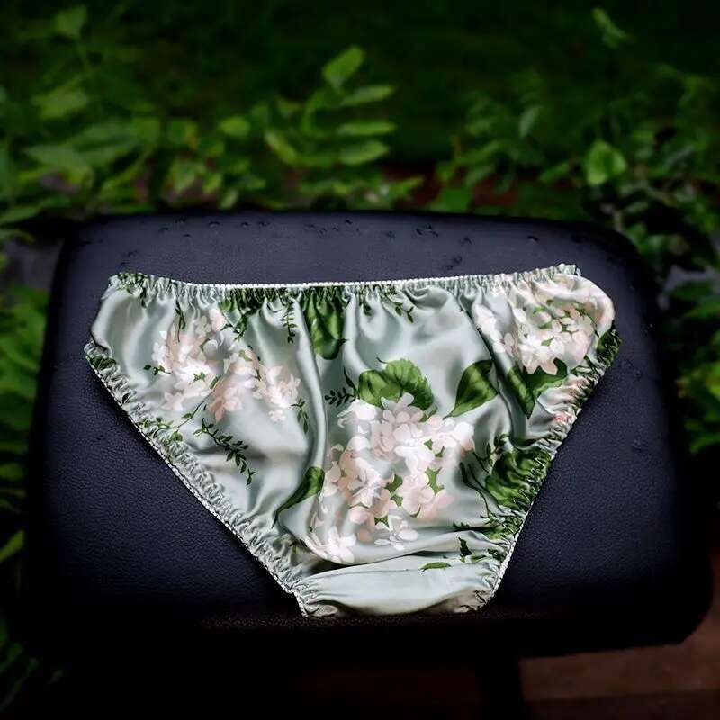 Cuecas Transparentes de Seda F - Boyshort Underwear avaliação e preço