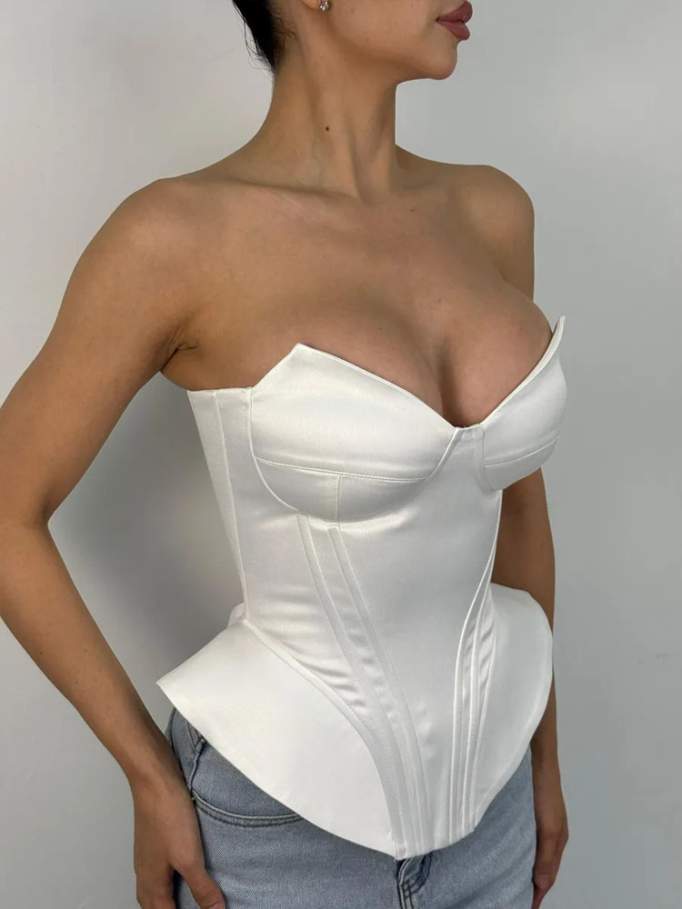 Top Corset Tomara que Caia BKQ - Corset Waist Cinch avaliação e preço